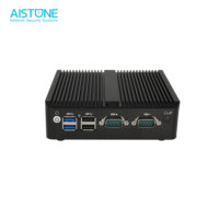 Le plus petit mini pare-feu AES sans ventilateur J4125 J6412 N100 N150 4 lan 2.5G appareil pfSense