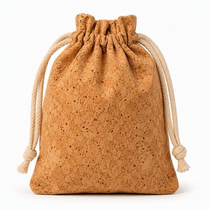 Sac à cordon léger et écologique avec doublure en coton, logo personnalisé, emballage promotionnel pour la vie quotidienne - Product Image 2