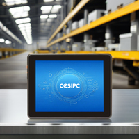 CESIPC Ordinateur industriel embarqué IPC 10 pouces, écran tactile mural, PC industriel IP65, prix