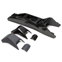 Console centrale en carbone sec G87 M2 CS de remplacement pour BMW M3 G80 G81 M4 G82 G83, garniture intérieure, boîte de rangement, cuir/carbone en option
