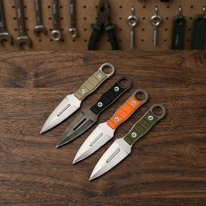 Couteau tactique russe à lame fixe en acier inoxydable 3cr13, garantie de 3 ans, autodéfense, utilitaire, survie, chasse, camping en plein air - Product Image 4