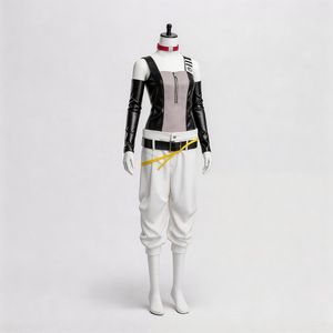 Disfraz de Cosplay Semi Grier para Mujer, Traje de Anime para Conveniones, Pantalones con Etiqueta, Talla Adulto, Origen Internacional - Product Image 3