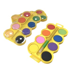 Suministros del fabricante Polvo grande de 8 colores Pigmento de acuarela Arte Estudiante Calabaza Pigmento Bandeja 4,0 Juego de pigmentos de pintura en polvo - Product Image 5