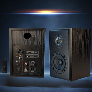Enceintes de studio alimentées Samtronic, enceintes actives de bibliothèque certifiées audio haute résolution, enceintes d'ordinateur 2.0 Tweeter AMT - Product Image 2