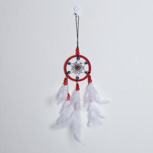 Hot New Small Eyes Hanging Wind Bell Técnica de costura hecha a mano Regalo Girls Mini 7cm Dreamcatcher Pendant - Product Image 6