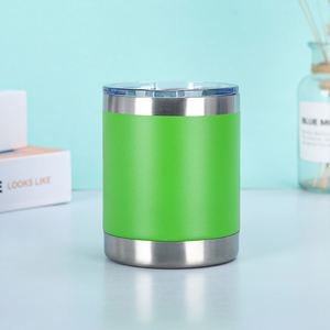 <b>Double</b> <b>Wall</b> Vacuum 10oz Stainless Steel Tumbler Custom Logo Insulated Coffee <b>Mug</b> Thermal for Daily Office - Product Image 1