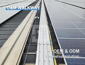 Plataforma de Acceso Antideslizante de Acero ZAM Jinda Solar para Mantenimiento de Paneles <span class=keywords><strong>Solares</strong></span> Fotovoltaicos, para Sistemas de Montaje en Techos y Cocheras <span class=keywords><strong>Solares</strong></span> BIPV - Product Image 3