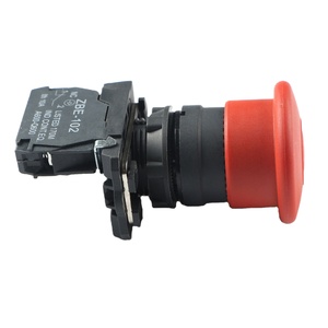 IEHC YB5(XB5)-AS142 Bouton d'arrêt d'urgence en plastique, tête de champignon rouge, 40MM, avec verrouillage et LED, IP40, 22mm - Product Image 4