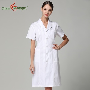 Camice da Laboratorio Unisex per Studenti di Medicina in Tessuto Dobby Poliestere/Cotone Abbigliamento Invernale ed Estivo Fornitura ODM Cina per Medici - Product Image 1