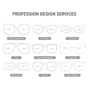 Occhiali da sole da uomo con Logo personalizzato 2024 con montature nere di lusso occhiali da lettura di marca per Menpecs con montatura in rosso <span class=keywords><strong>e</strong></span> blu - Product Image 6