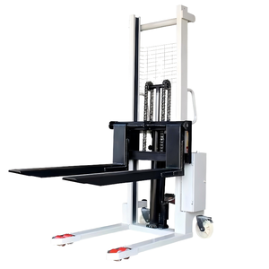 Carretillas elevadoras eléctricas de doble uso en forma de C de 2 toneladas con elevador hidráulico de 1,6/2/2 m de altura y apilador de tanque de combustible para almacenamiento y mudanza - Product Image 1