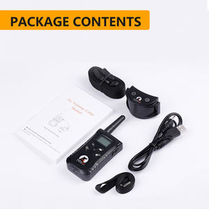 Wasserdichtes No Shock Beep Vibration Vibrations halsband Hunde rinden halsband Katzen-und Hunde trainings halsband mit Fernbedienung - Product Image 6