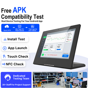 L Shape Touch Screen Customer Feedback Restaurant RJ45 NFC <b>Camera</b> Desktop Android Smart Home Tablet Orde - Product Image 3