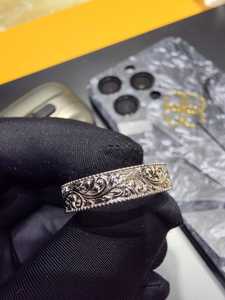 แหวนเพชรแพลตตินั่มสำหรับผู้หญิง เครื่องประดับงานหมั้นและงานแต่งงานที่เหนือกาลเวลา ของขวัญสุดหรูเปล่งประกาย - Product Image 5