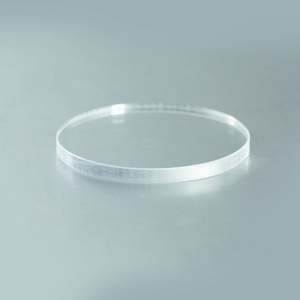 Ventana protectora de magnesio fluoruro MgF2 óptica personalizada de fábrica con revestimiento para ultravioleta - Product Image 3