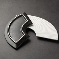 Assiettes de Service de Haute Qualité pour Restaurant, Sushi, Desserts, Vaisselle de Table au Design Unique en Éventail