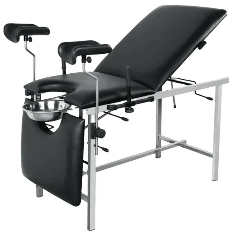 BT-OE027รายการราคาอุปกรณ์การแพทย์ราคาถูกโรงพยาบาลนรีเวชวิทยาเก้าอี้ Gyno เตียงสอบแบบพกพานรีเวชวิทยาเตียงตรวจสอบ