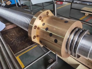 อุปกรณ์เสริมเครื่องจักร T5-T180 สกรูทรงสี่เหลี่ยมคางหมู แบบกำหนดเองได้ พร้อมน็อตคู่ SUS สำหรับเครื่องพิมพ์ 3 มิติ/เครื่อง CNC T5 Trapezoida - Product Image 6