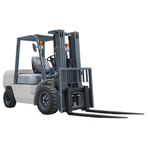 Xe nâng dầu telescopic địa hình giá trị tốt nhất, giao hàng miễn phí, thủy lực, cân bằng trọng lượng, dùng cho kho hàng - Product Image 6