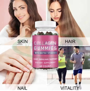 VitaSpring OEM Gommose al Collagene e Biotina e Integratore per lo Sbiancamento della Pelle con Vitamina <span class=keywords><strong>C</strong></span> Gommose al Collagene e Vitamina <span class=keywords><strong>C</strong></span> per la Pelle - Product Image 2