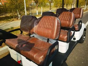 Carrito de Golf de 6 Plazas de Largo Alcance con Autonomía de 50-70 km y Velocidad Máxima de 30-50 km/h, Precio Bajo de Fábrica, Alta Calidad, Eléctrico - Product Image 4