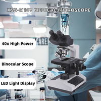 XSZ-N107 Hospital Laboratory Optical Teaching Instrument Binocular Medical High Power Multifunctional Microscope