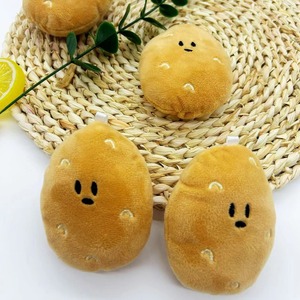 En gros, Nouveau design : Porte-clés pommes de terre en peluche, animaux en peluche souples en forme de légumes, jouets en peluche, poupées, jouets pour sacs et balles anti-stress - Product Image 3