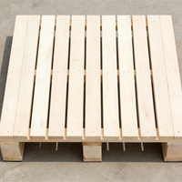 Palettes en bois industrielles Euro à simple face, à haute capacité de charge, économiques, à entrée 4 directions, pour entrepôt, vente directe d'usine