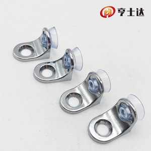 Flat Plate Glass Shelf Support Brace <strong>Bracket</strong> L Shape Glass <strong>Clip</strong> Shelf Holder Fixing Suction Cup <strong>Bracket</strong> <strong>Clip</strong> - Product Image 5