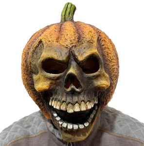 Máscara <span class=keywords><strong>de</strong></span> <span class=keywords><strong>Calavera</strong></span> <span class=keywords><strong>de</strong></span> Calabaza <span class=keywords><strong>de</strong></span> Terror Novedosa para Disfraz <span class=keywords><strong>de</strong></span> Halloween, Máscara <span class=keywords><strong>de</strong></span> <span class=keywords><strong>Calavera</strong></span> <span class=keywords><strong>de</strong></span> Látex <span class=keywords><strong>Realista</strong></span> y Espeluznante para Adultos - Product Image 2