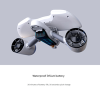 Booster électrique sous-marin à double poignée avec batterie au lithium 1.5 m/s Trottinette électrique Hagul pour adultes