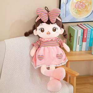 Jouet en peluche mignon avec des oreilles de lapin, <span class=keywords><strong>poupée</strong></span> en forme de cœur pour l'exportation, cadeau d'anniversaire pour enfants, <span class=keywords><strong>princesse</strong></span> féerique, décoration de la maison, animal en peluche - Product Image 4
