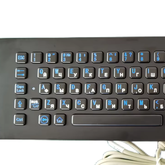 KMY KMY299B Industrial Stainless Steel Keypad Black Color Waterproof Dust Proof Panel Mounting Made in Guangdong