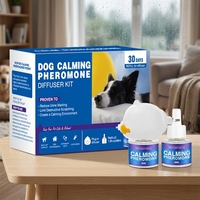Diffuseur de phéromones pour chien, ensemble de diffuseurs apaisants pour animaux de compagnie, 1 appareil, 2 recharges, diffuseur apaisant recommandé par les vétérinaires