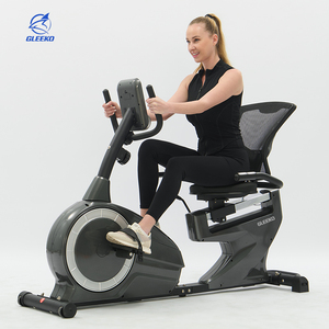 Bicicleta Reclinada de Alta Calidad para Fitness, con Pantalla LCD de Acero, Resistencia Magnética Portátil, Bicicleta de Ejercicio para Uso en Casa o Gimnasio - Product Image 1