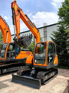 Máquina de Movimiento de Tierras de Fácil Mantenimiento DX75, Excavadora Compacta de 7.5 Toneladas y 0.3m3 para Proyectos Urbanos - Product Image 4