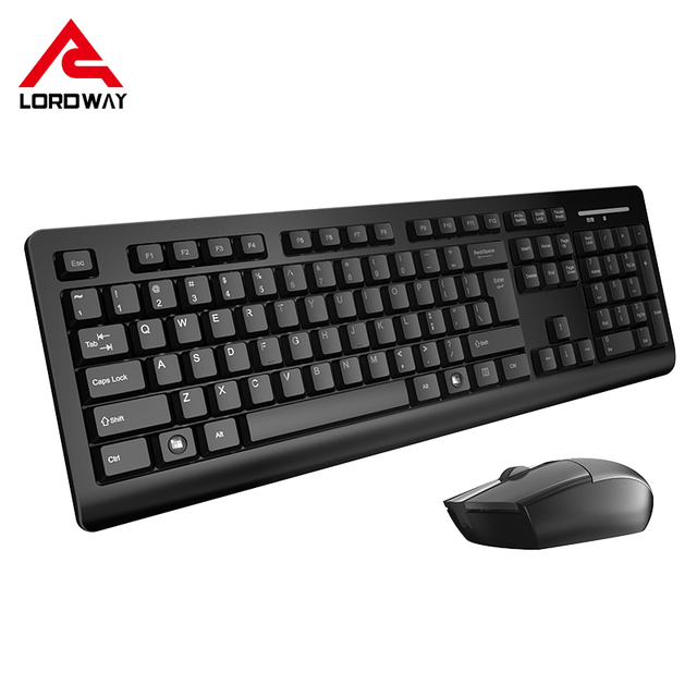 Portable Ultra Thin Mute Wireless Keyboard And Mouse Combination 2.4ghz PC Tablet Notebook Wireless Keyboard And Mouse Set