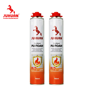 <span class=keywords><strong>Mousse</strong></span> <span class=keywords><strong>isolante</strong></span> PU ignifuge JUHuan B2, pulvérisable après durcissement, haute capacité de remplissage, <span class=keywords><strong>pour</strong></span> l'étanchéité des joints de tuyaux et fenêtres - Product Image 1