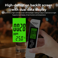 Stylo testeur d'eau TDS EC haute précision avec rétroéclairage 4 couleurs et sonde en alliage pour usage domestique, aquarium et hydroponie
