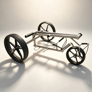 <span class=keywords><strong>Chariot</strong></span> de <span class=keywords><strong>golf</strong></span> électrique élégant en <span class=keywords><strong>titane</strong></span>, <span class=keywords><strong>chariot</strong></span> de <span class=keywords><strong>golf</strong></span> électrique léger avec cadre en <span class=keywords><strong>titane</strong></span>, pliage facile en quelques secondes - Product Image 2