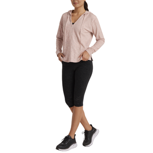 เสื้อมีฮู้ดสำหรับเล่นกีฬาฟิตเนสของผู้หญิงเสื้อมีฮู้ดระบายอากาศทรงหลวมพิมพ์ลายได้น้ำหนักเบาฤดูใบไม้ร่วง - Product Image 4