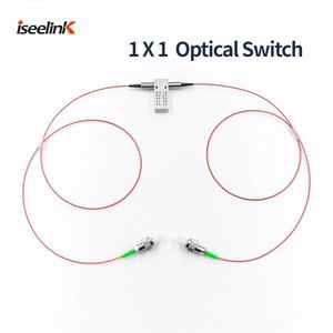 ISEELINK GP-7201-1-4*4F 4x4F D2x2B Conmutador Óptico Dual 2x2 5V con Bloqueo/Sin Bloqueo, Conector Mecánico LC de 1M, Bypass de Equipo - Product Image 4