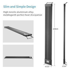 Rampe Led pour <span class=keywords><strong>Aquarium</strong></span> 120cm, éclairage pour réservoir de poisson, corail, chinois, bon marché - Product Image 4