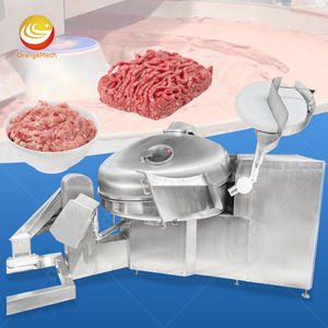 Hachoir à viande automatique ORME en acier inoxydable, grande capacité 100kg 200kg, pour saucisses et émulsification de viande - Product Image 1