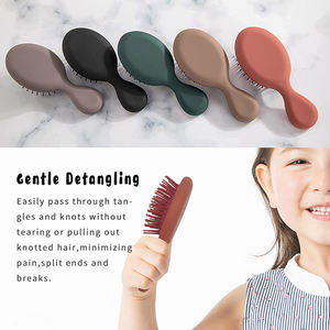 Muestra gratis Mini Peluca Cepillo <span class=keywords><strong>de</strong></span> <span class=keywords><strong>pelo</strong></span> Logotipo personalizado Peluca Cepillo Extensiones <span class=keywords><strong>de</strong></span> cabello <span class=keywords><strong>de</strong></span> <span class=keywords><strong>muñeca</strong></span> Cepillo <span class=keywords><strong>de</strong></span> cojín profesional - Product Image 2