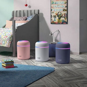 Bán buôn 300ml hương thơm độ ẩm không khí Lọc Khuếch Tán phòng với đầy màu sắc LED ánh sáng ban đêm H2O Mist Maker xe máy tạo độ ẩm không khí - Product Image 3