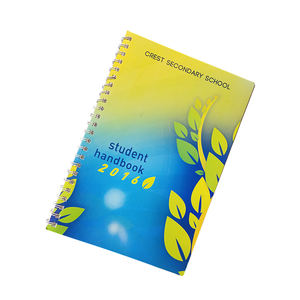 Cuaderno de Tapa Dura con Espiral, Personalizado con Impresión Promocional, Ecológico, con Cubierta de PP/Papel, A5 A6, con Rayas Universitarias - Product Image 5