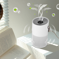 Purificateur d'air Portable HEPA pour bureau de chambre à coucher à domicile avec fonctionnement silencieux éliminateur d'odeurs poussière de fumée nettoyant pour allergies aux poils d'animaux