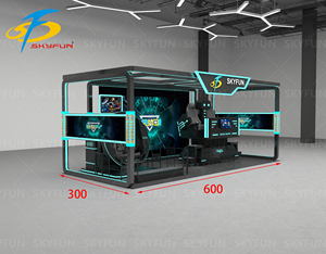 18 mètres carrés MR VR AR aire de jeux intérieure nouveauté 360 Vr simulateur 9d Vr oeuf cinéma Game Center Solution unique - Product Image 3