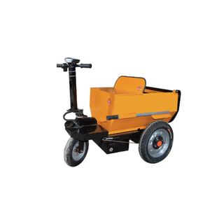 Handpush peut se tenir sur le site électrique à trois roues traction cendre lassa transport handpush transporteur voiture plate - Product Image 6